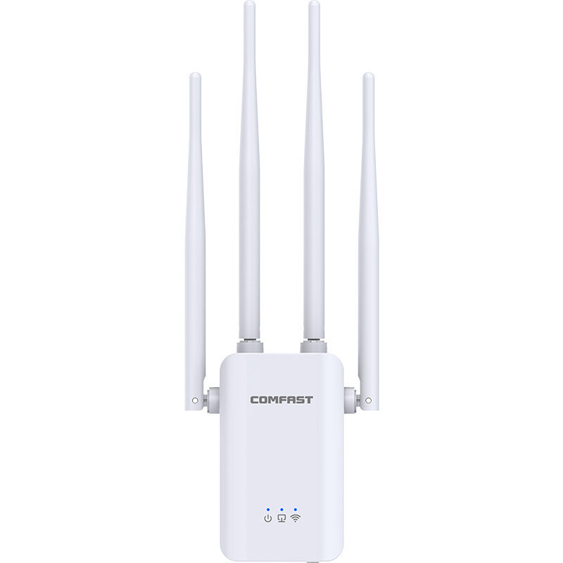 

COMFAST CF-WR304S 300Mbps 2.4GHz Wireless WiFi Repeater Router WiFi Extender Signal Amplifier Repetidor with 4 External