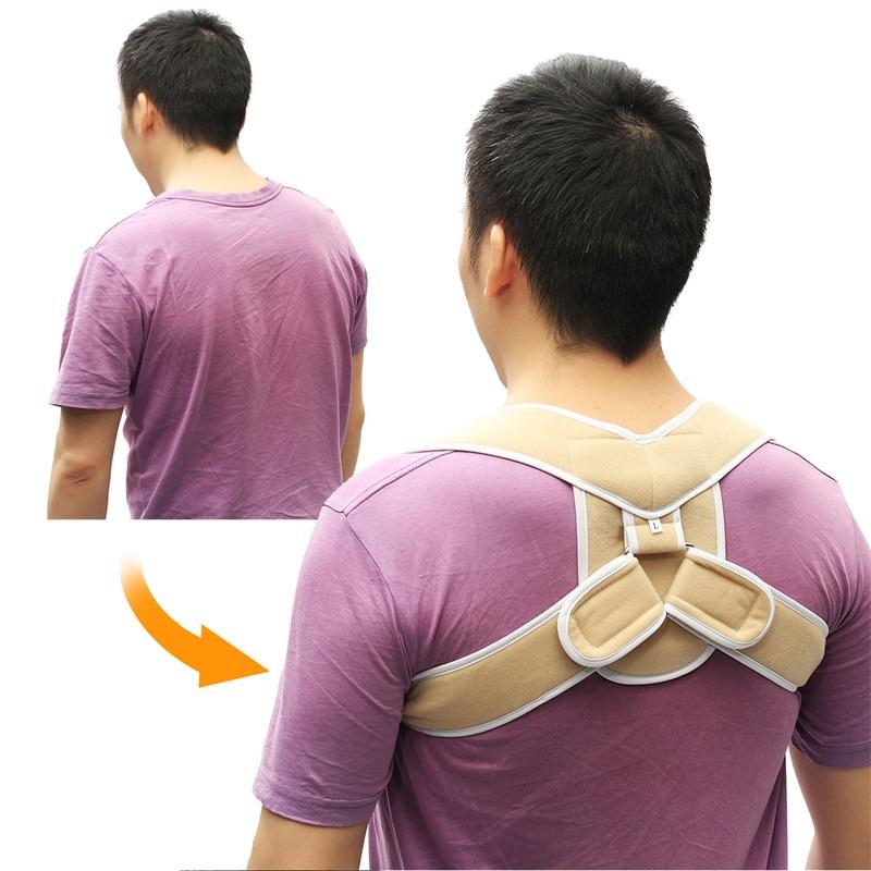 Adjustable Posture Corrector Hunchbacked Lumbar Back Support Correction Brace Belt for Men Children