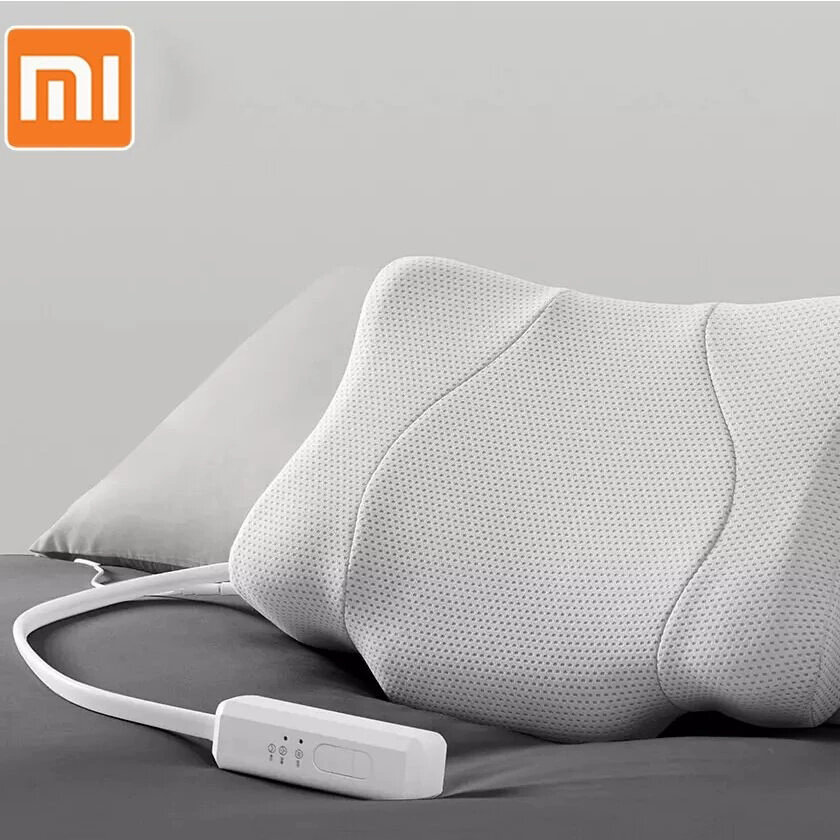 

LERAVAN AI Smart Neck Massager Sleep Pillow Multifunction Airbag Electric Massage Hot Compress Foam Work With Mijia APP