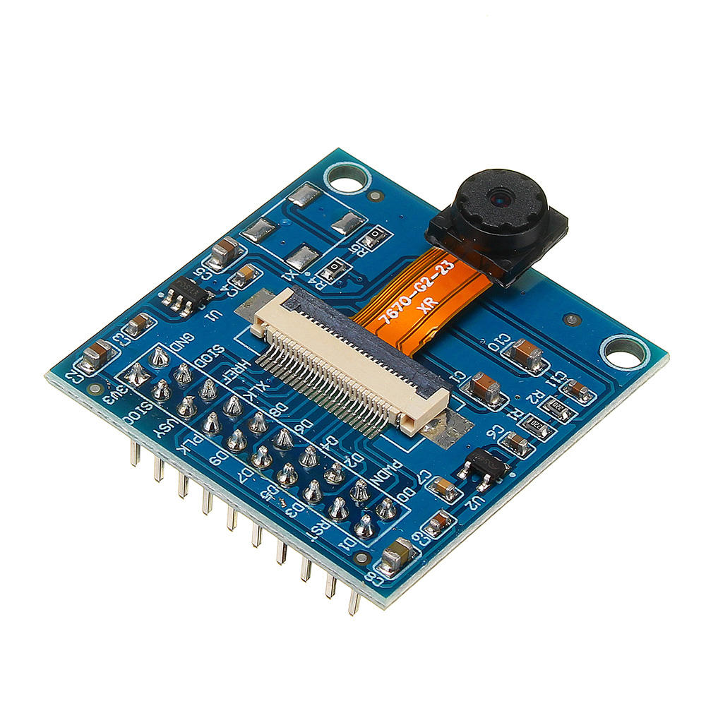 VGA OV7670 CMOS Cameralensmodule CMOS 640x480 SCCB met I2C interface-adapterplaat
