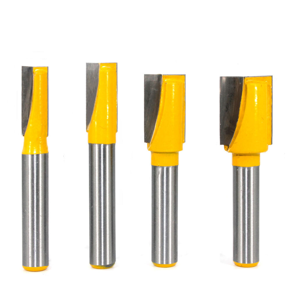 

Drillpro 8mm Shank Cleaning Bottom Wood Router Bit Tungsten Carbide Engraving Knife Woodworking Tools End Milling Cutter