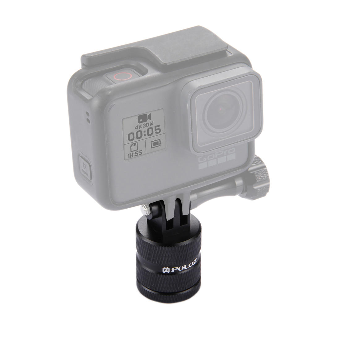 

PULUZ PU219 Screw Hole Tripod Mount CNC Adapter for GoPro HERO6 5 4 3+ 3 2 1 Xiaoyi Action Cameras