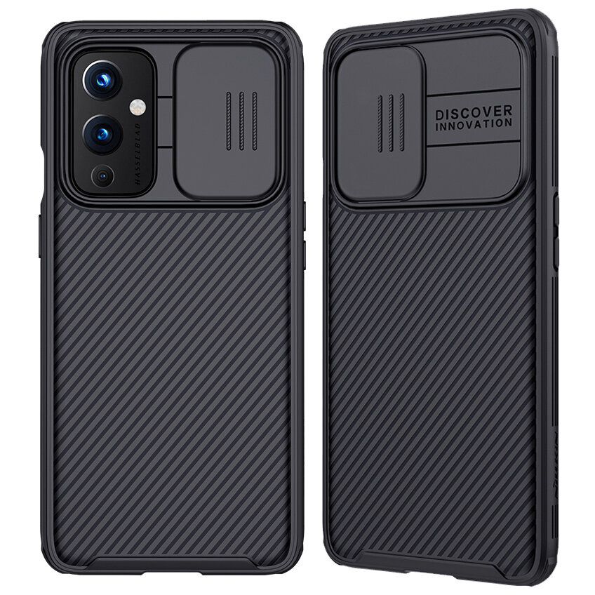 [Upgrade Version] Nillkin for OnePlus 9 Case Bumper with Lens Cover Shockproof Anti-Scratch TPU + PC