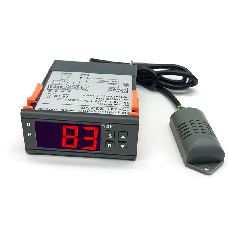 ZFX-13001 220V Hoge Precisie Intelligente Digitale Vochtigheid Controller Bevochtiging/Ontvochtiging