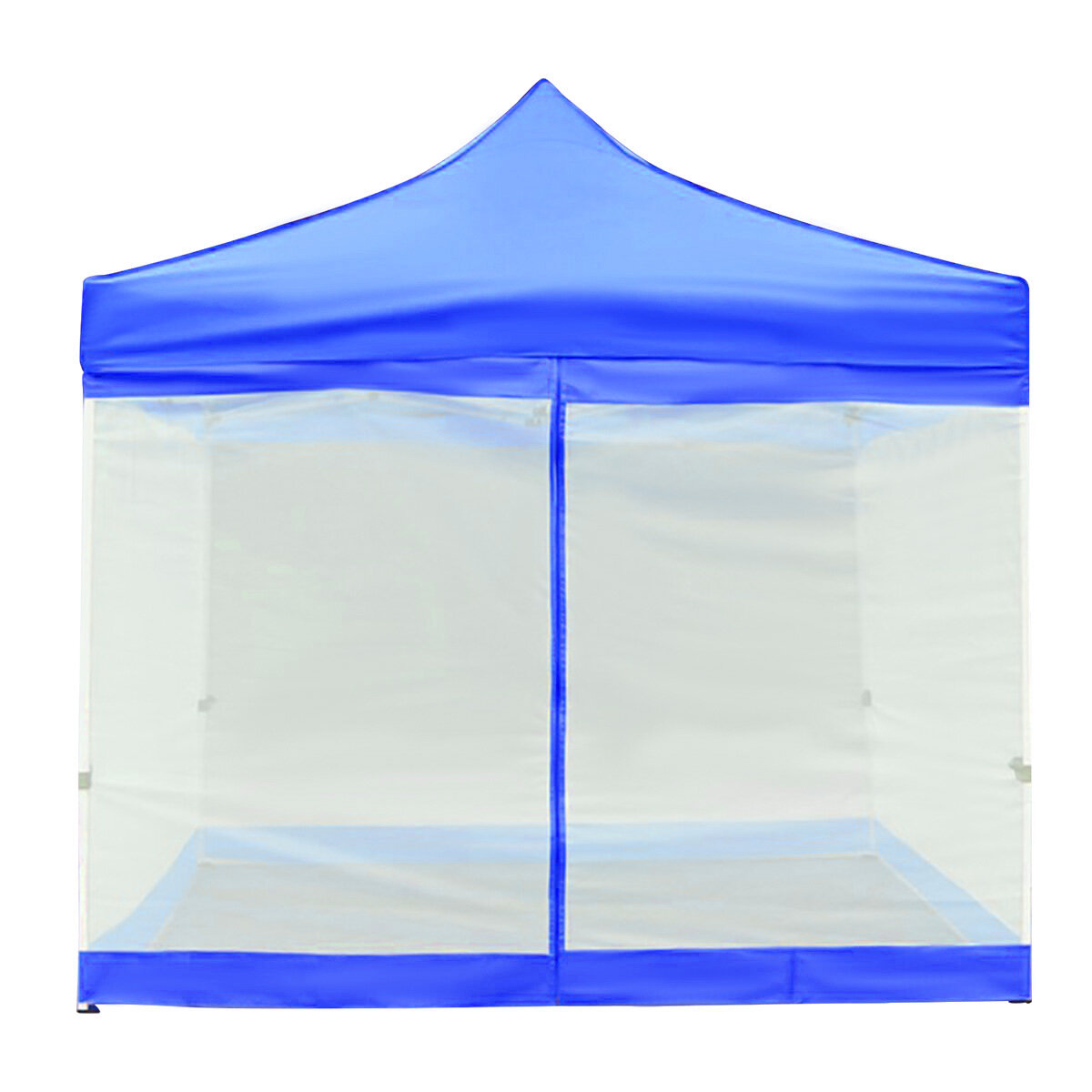 Палатка для пляжа и кемпинга размером 9,8x9,8 футов с москитной сеткой для отпугивания насекомых