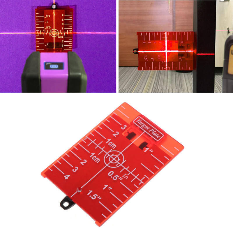 Doelbord Laser-niveau Infrarood Afstandsmeter Magnetisch Rood Roterend Kruislijnniveau-meetinstrumen