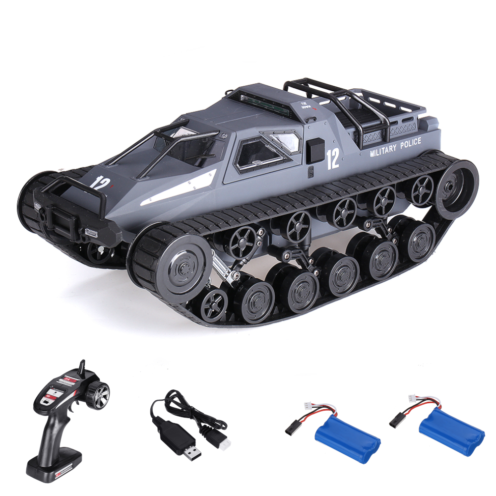 SG 1203 1/12 Drift RC Tank Car RTR with Two Batteries with LED Lights 2.4G High Speed Full Proportio