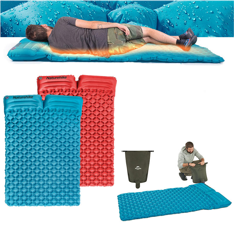 double sleeping pad camping