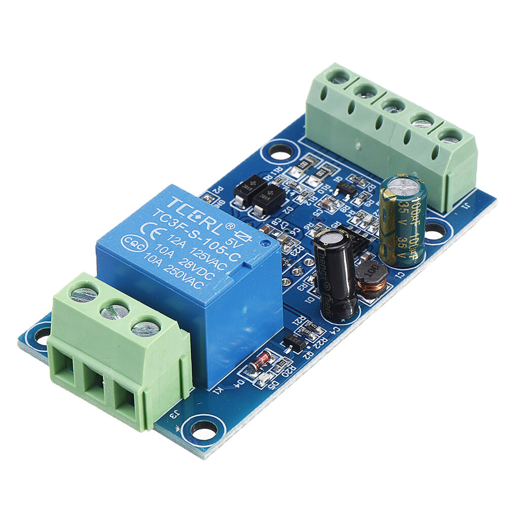 

5pcs Modbus RTU 7-24V Relay Module RS485/TTL 1-way Input and Output with Anti-reverse Protection