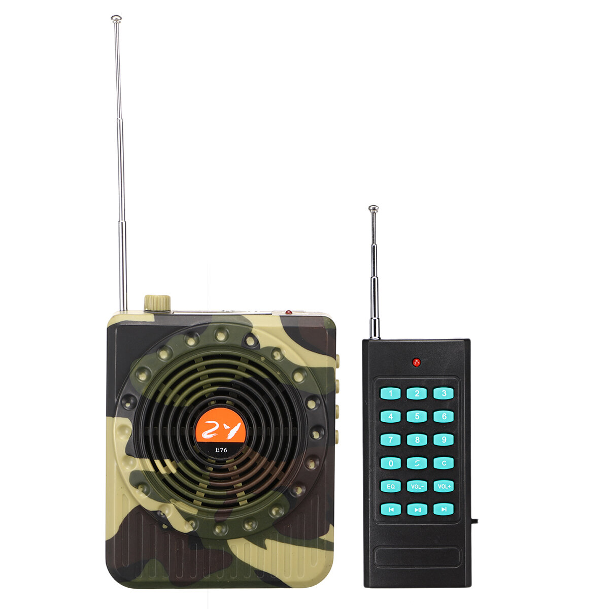 UHF Wireless Microphone for Teacher Tourist Guide Hunting Speaker Bird Caller Amplifier Sound Decoy 