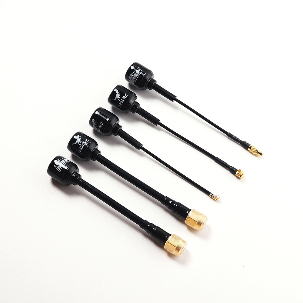 

HGLRC Hammer Antenna 5.8GHz 2.5dBi 5500-6000MHz for RC FPV Racing Drone RHCP/LHCP SMA/RP-SMA/MMCX/IPEX