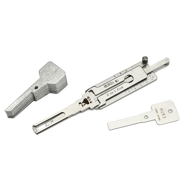 DANIU HU83 2 in 1 Car Door Lock Pick Decoder Unlock Tools Locksmith Tools