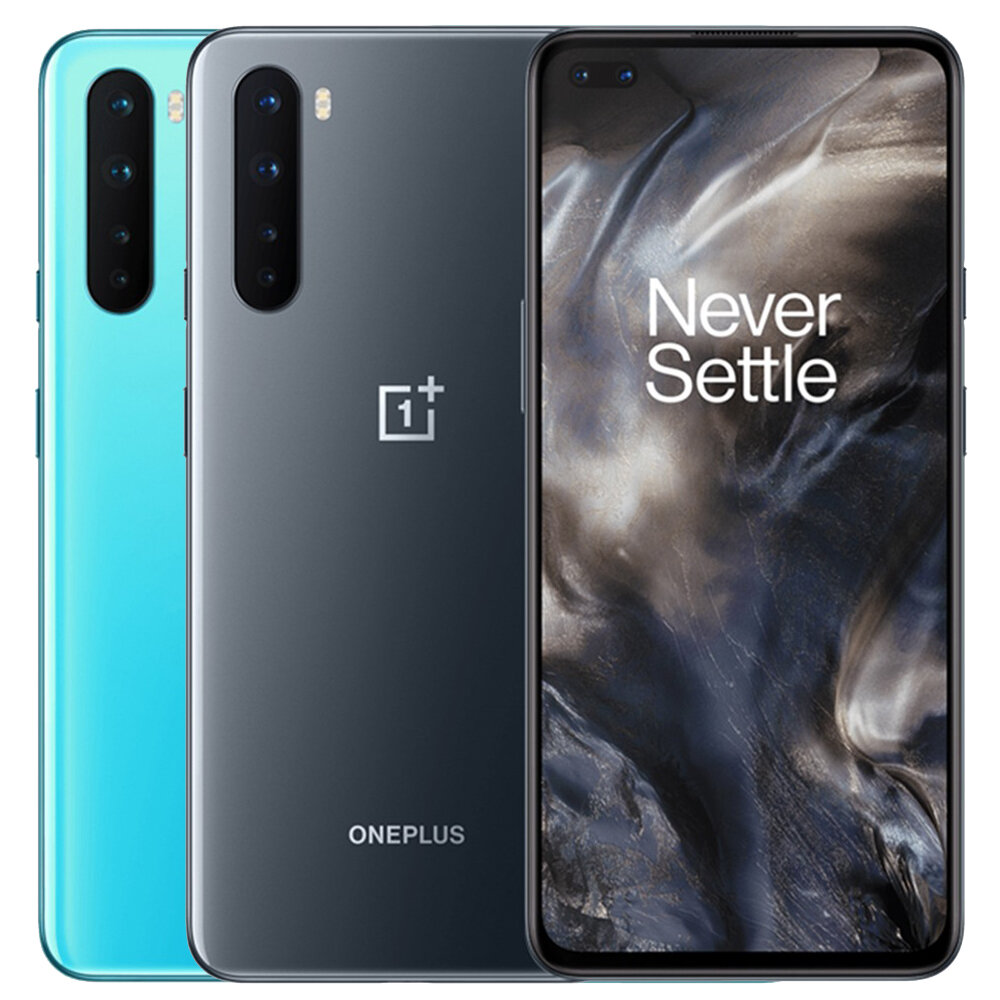 OnePlus Nord AC2003 Global Version 5G 6.44 inch FHD+ 90Hz Refresh Rate HDR10+ NFC Android 10 4115mAh 32MP Dual Front Camera 8GB 128GB Snapdragon 765G Smartphone