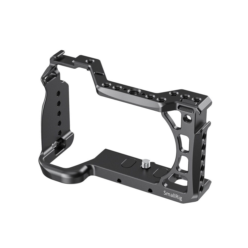

SmallRig 2493 A6600 Camera Cage for Sony A6600 With Cold Shoe Mount 1/4 Thread Holes for Microphone Flash Light DIY