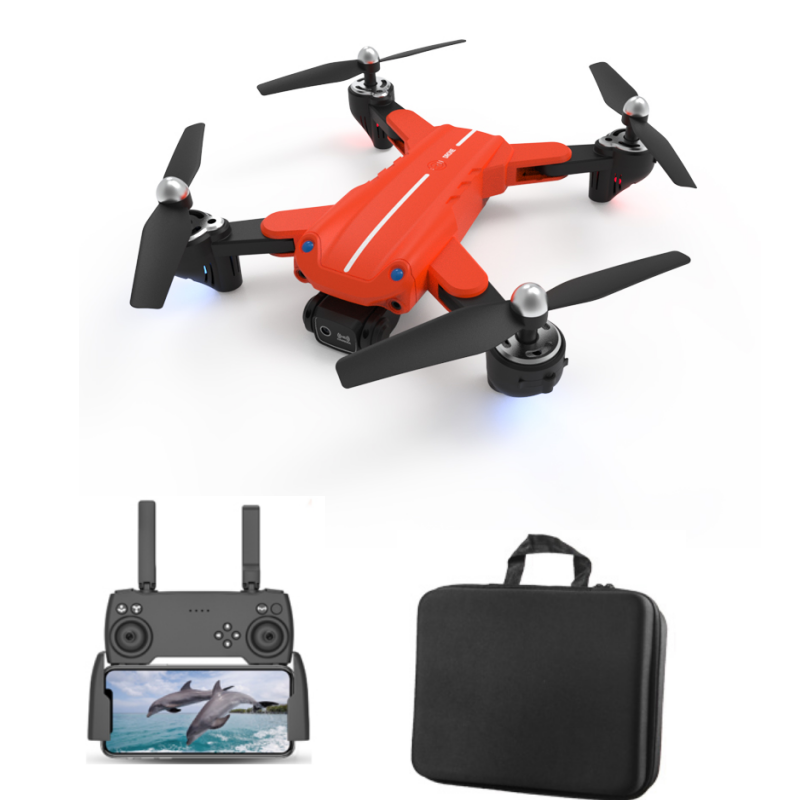 HJ70 WIFI FPV with 4K Dual Camera 20mins Flight Time Optical Flow Positioning Brushed Foldable RC Dr