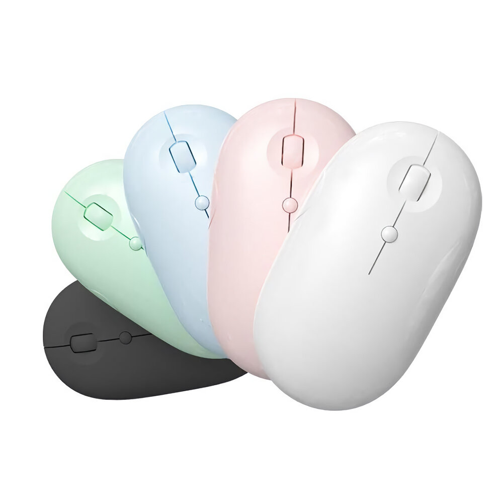 

Q601 Wireless Mouse 2.4G / bluetooth Dual Mode Rechargeable Silent 1600DPI Ergonomic Mice For Laptop Computer PC