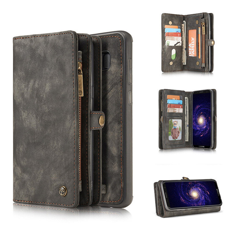 PU Leather Phone Bag Fashion Deluxe Zipper Wallet Card Cover for 5.5'' Phone Running Climbing Travel