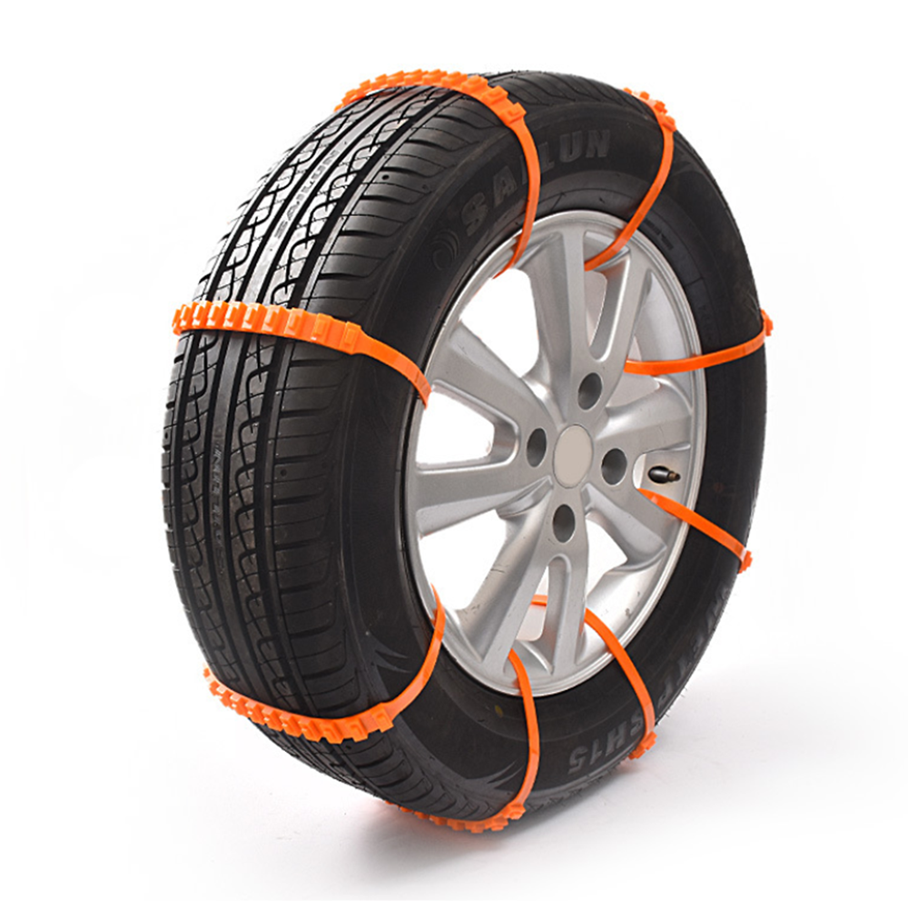 

1PC Tire Wheel Chain Anti-slip Emergency Snow Chains For Ice/Snow/Mud/Sand Safe Driving Truck ATV SUV Auto Car Accessori