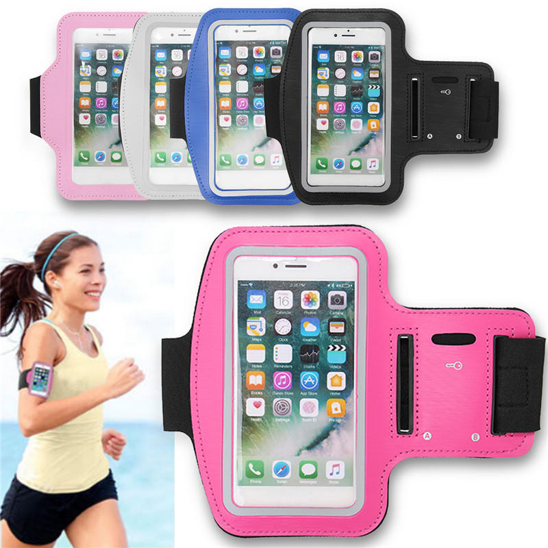 IPRee® Wasserdichte Sport-Armband-Hülle für das Laufen im Fitnessstudio mit Touchscreen-Halterung für das iPhone 7
