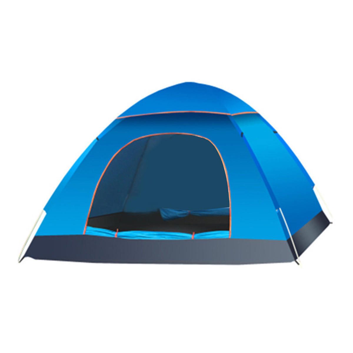 屋外2-3人用キャンプテント、防水、自動的に素早くポップアップ、UV日除けシェルター