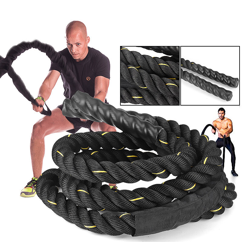 Fitness Skipping Rope Thickened Wear Resistant Fighting Training Gym Skipping Rope Training Equipmen