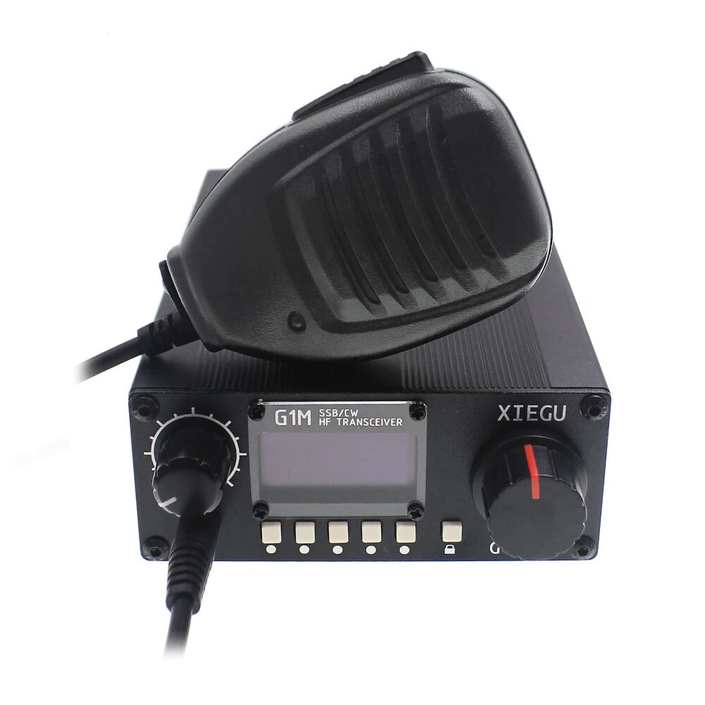 

XIEGU G1M HF Transceiver SSB/CW 0.5-30MHz Moblie Radio Ham QRP G-CORE SDR Amateur Radio