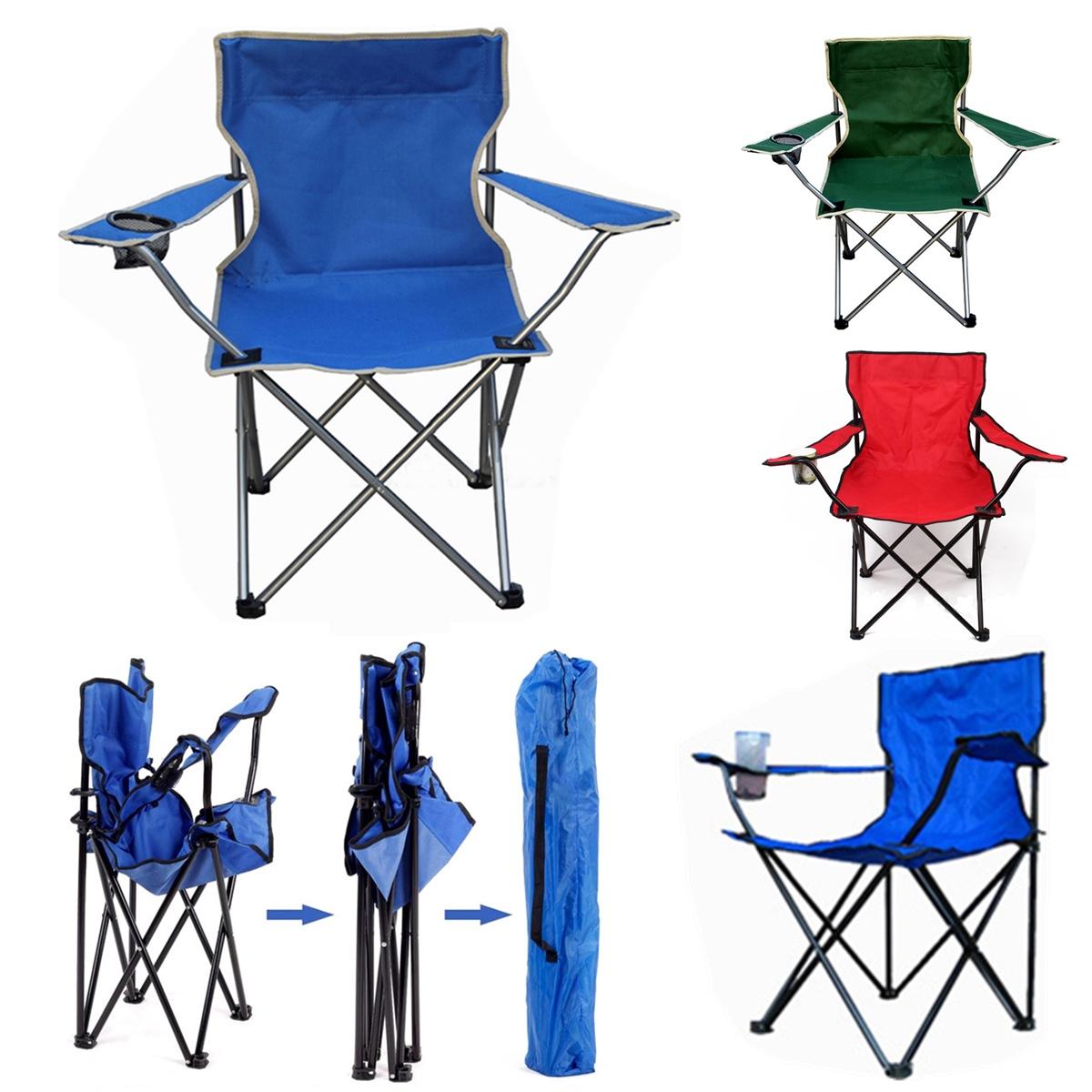 Highlander Folding Camping Chair Garden Patio Beach Picnic Fishing Outdoor Seat 