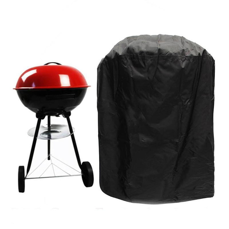 Barbeque BBQ Grill Waterproof Cover Rain Dust Protector For Weber Kettle Grill of 47-50cm Diameter