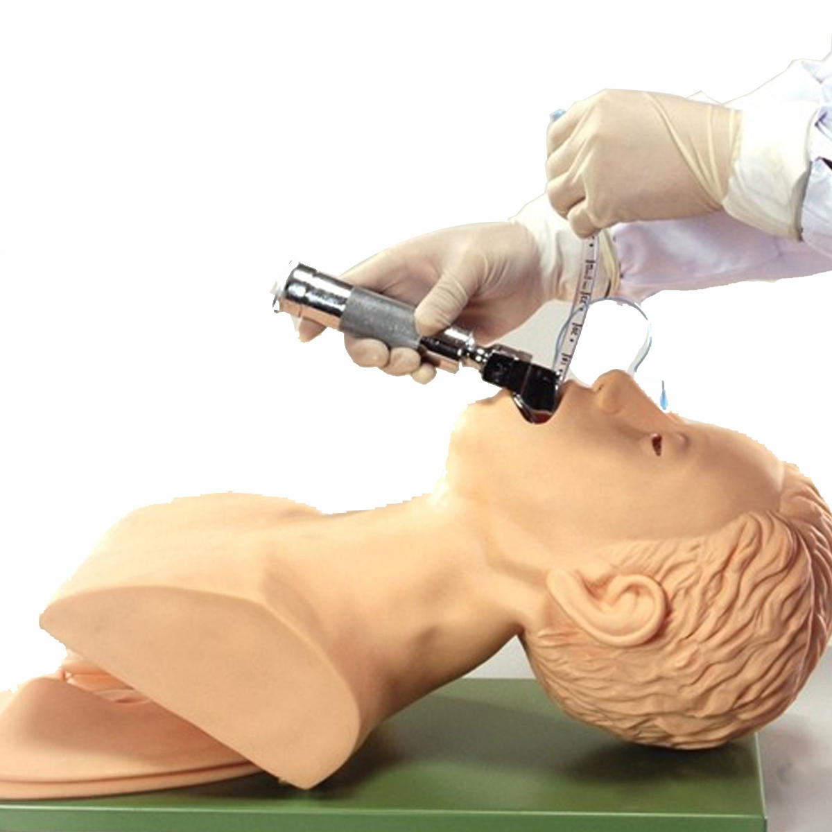 Electronic Model Oral Nasal Intubation Training Study Teaching Airway Management Trainer
