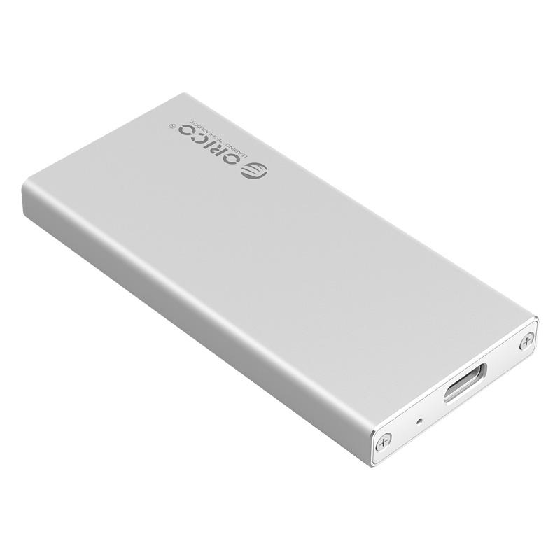 Orico MSA-UC3 6Gbpsアルミ合金USB 3.1 Gen 1 Type-C mSATA SSDハードドライブエンクロージャ