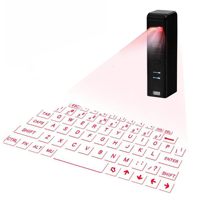 

Guard Bird KB320 550mAh English QWERTY bluetooth Wireless Laser Virtual Projection Keyboard for Smart Phone Tablet PC