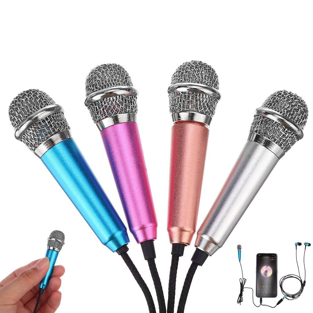 Mini Portable Vocal/Instrument Microphone for Mobile Phone Laptop Notebook Apple iPhones Sumsung And