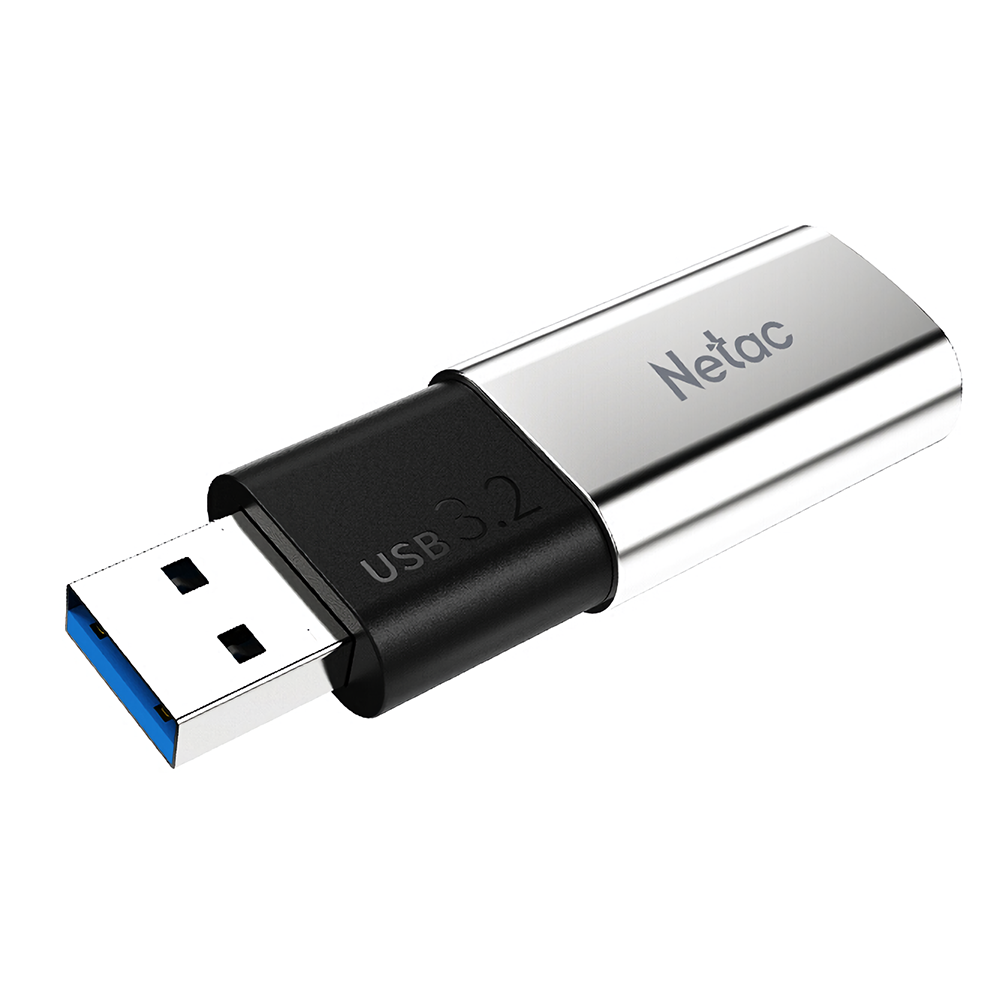 Netac US2 512GB USB 3.2 Gen 2 Flash Drive Solid State Thumb Drive 128G 256G Zinklegering U-schijf