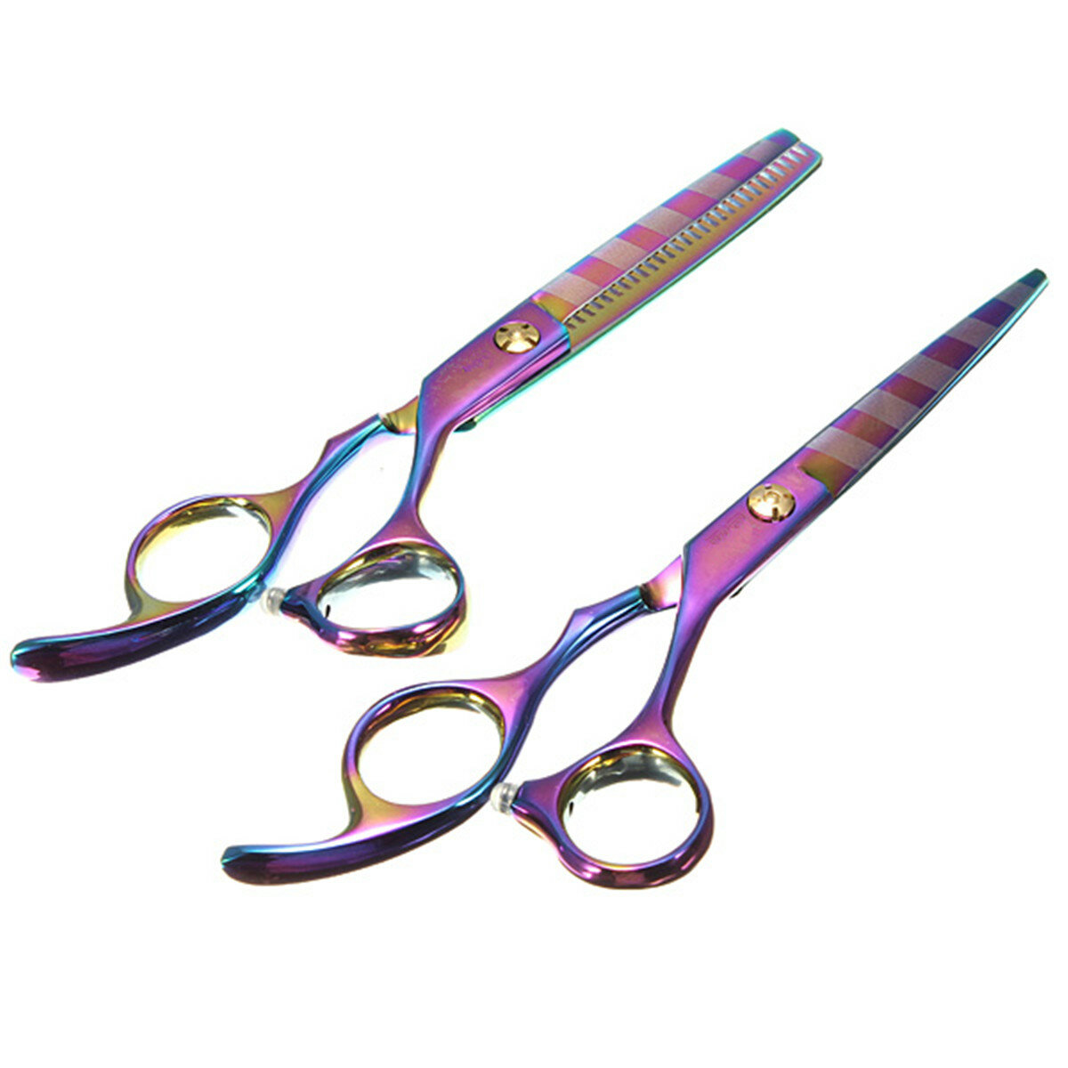 

3 Pcs/Set Professional Stainless Steel Hair Cutting Thinning Scissors Barber Tool Hair Scissor Comb Set Hairdressing She