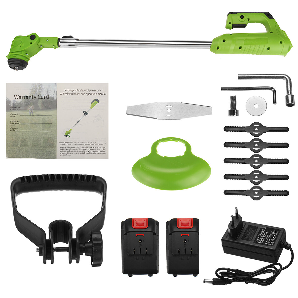 

26V Electric Cordless String Lawn Grass Weed Trimmer Lawn Mower Battery Tool