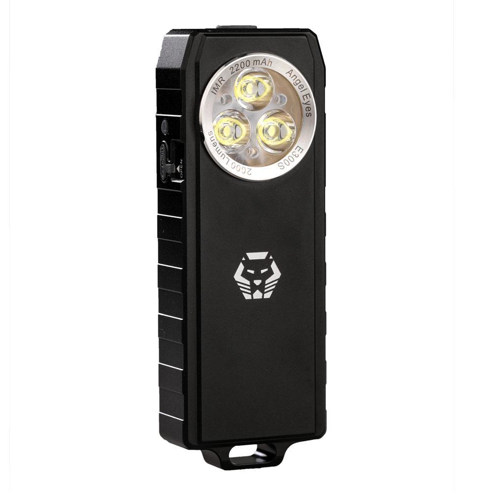 RovyVon Angel Eyes E300S 2000LM Powerful EDC Keychain Light Mini LED Flashlight