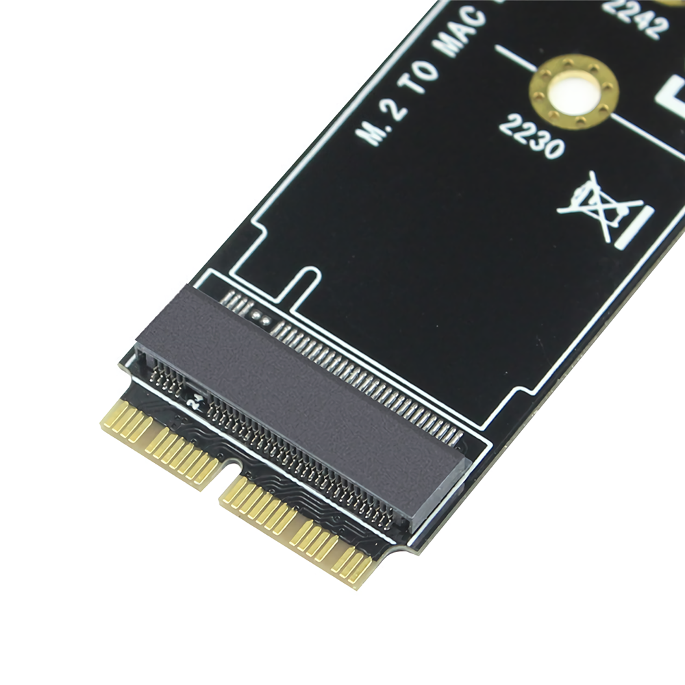 XT-XINTE M.2 NVME SSD Convert Adapter Card Laptop Convert Adapter for MacBook 2013-2017 F28087