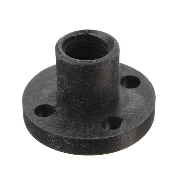 T8 2mm / 4mm / 8mm Lood Nylon Nut voor T8 Loodschroef CNC Parts