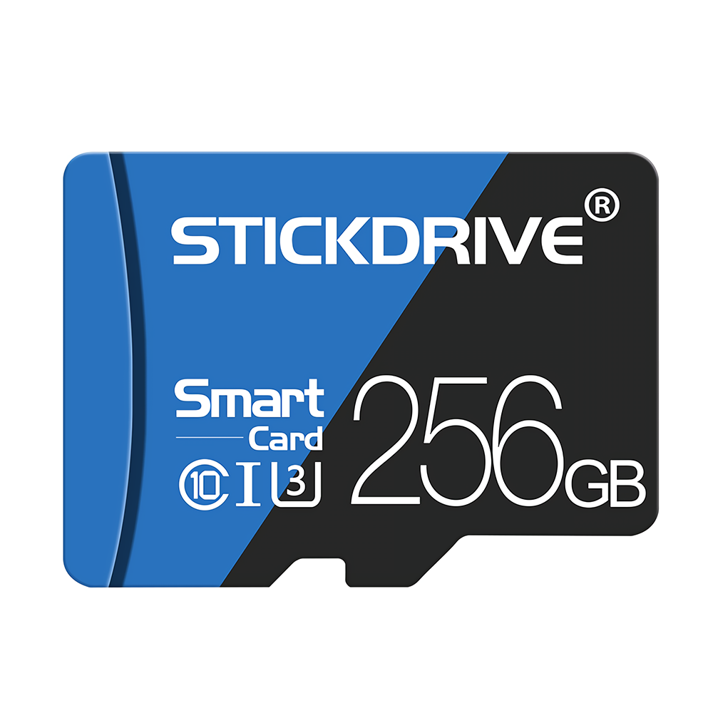 

Stickdrive CLASS10 U3 U1 TF Memory Card 32G 64G 128G 256G High Speed TF Flash Card with SD Adapter