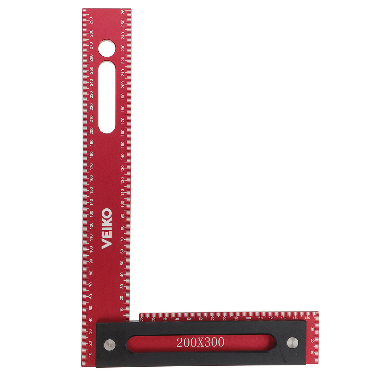 best price,veiko,300x200mm,aluminum,precision,woodworking,square,right,angle,ruler,discount