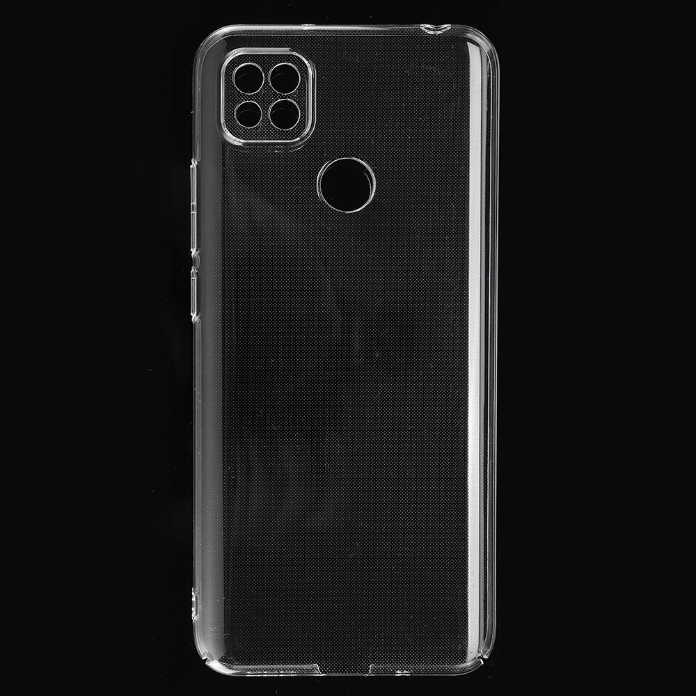 Bakeey voor Xiaomi Redmi 9C Case Kristal Transparant Schokbestendig Niet-geel Harde pc Beschermhoes 