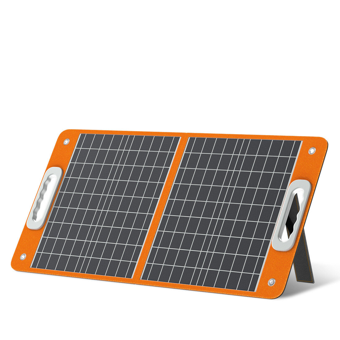 [EU Direct] Panel solar plegable FlashFish 18V 60W Cargador solar portátil con salida DC USB-C QC3.0 para teléfonos, tabletas, camping Van RV Trip