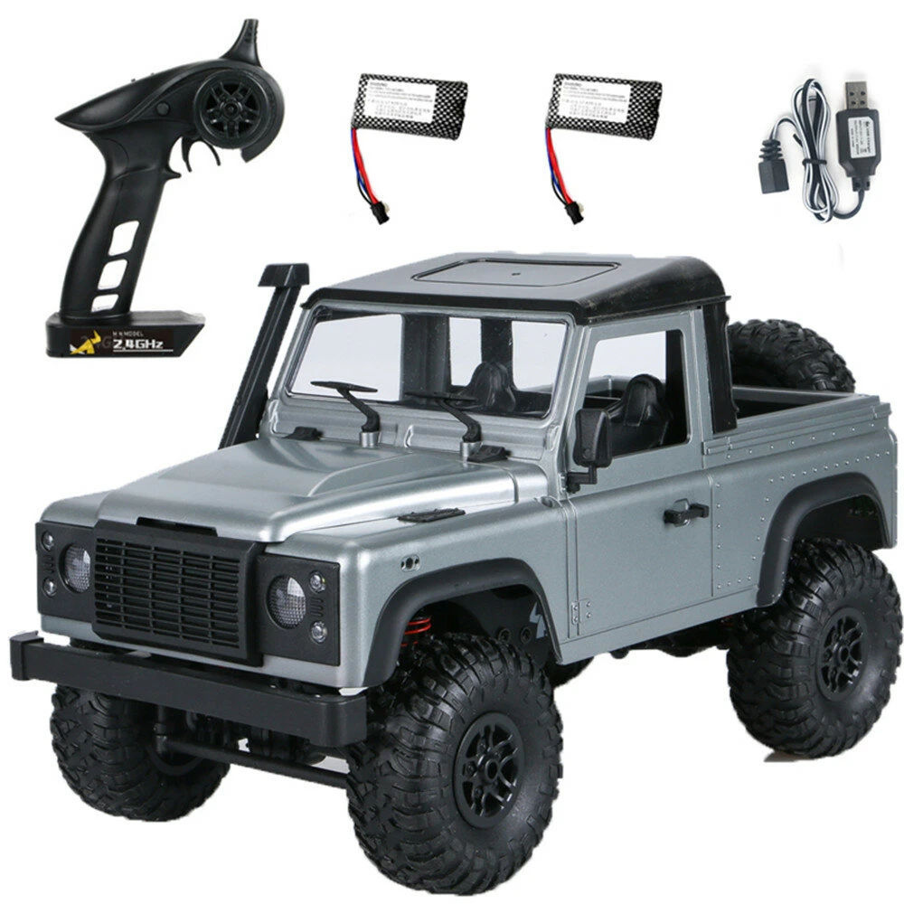 MN99s A RTR Model with 2/3 Batteries 1/12 2.4G 4WD RC Car for Land Rover Vehicles Indoor Toys - 3 Batteries Version