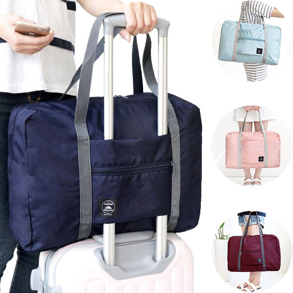 IPRee® Tragbare Reisetasche aus wasserdichtem Polyester, faltbar, Handtasche für Gepäck