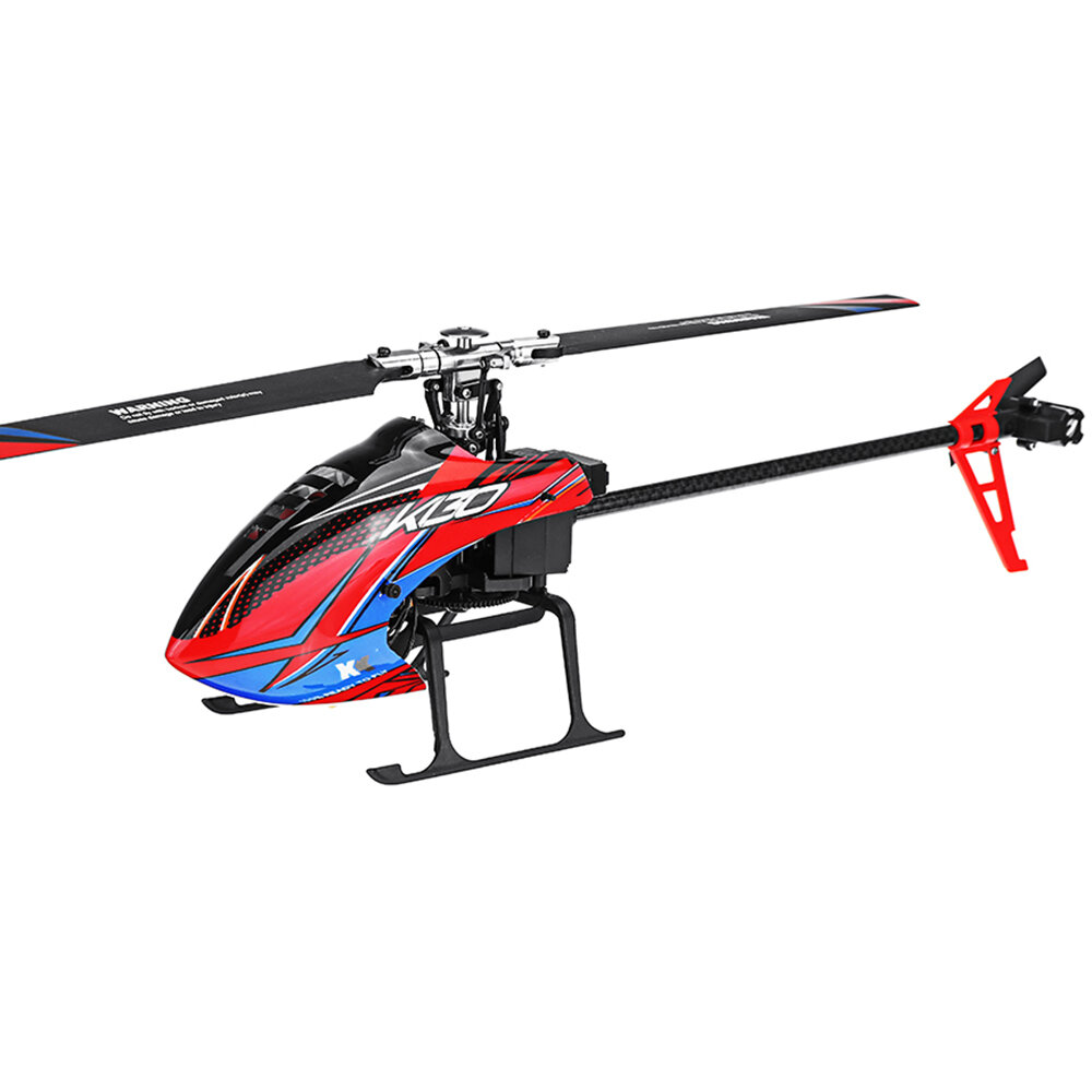 XK K130 2.4G 6CH Brushless 3D6G System Flybarless RC Helicopter BNF Compatible with FUTABA