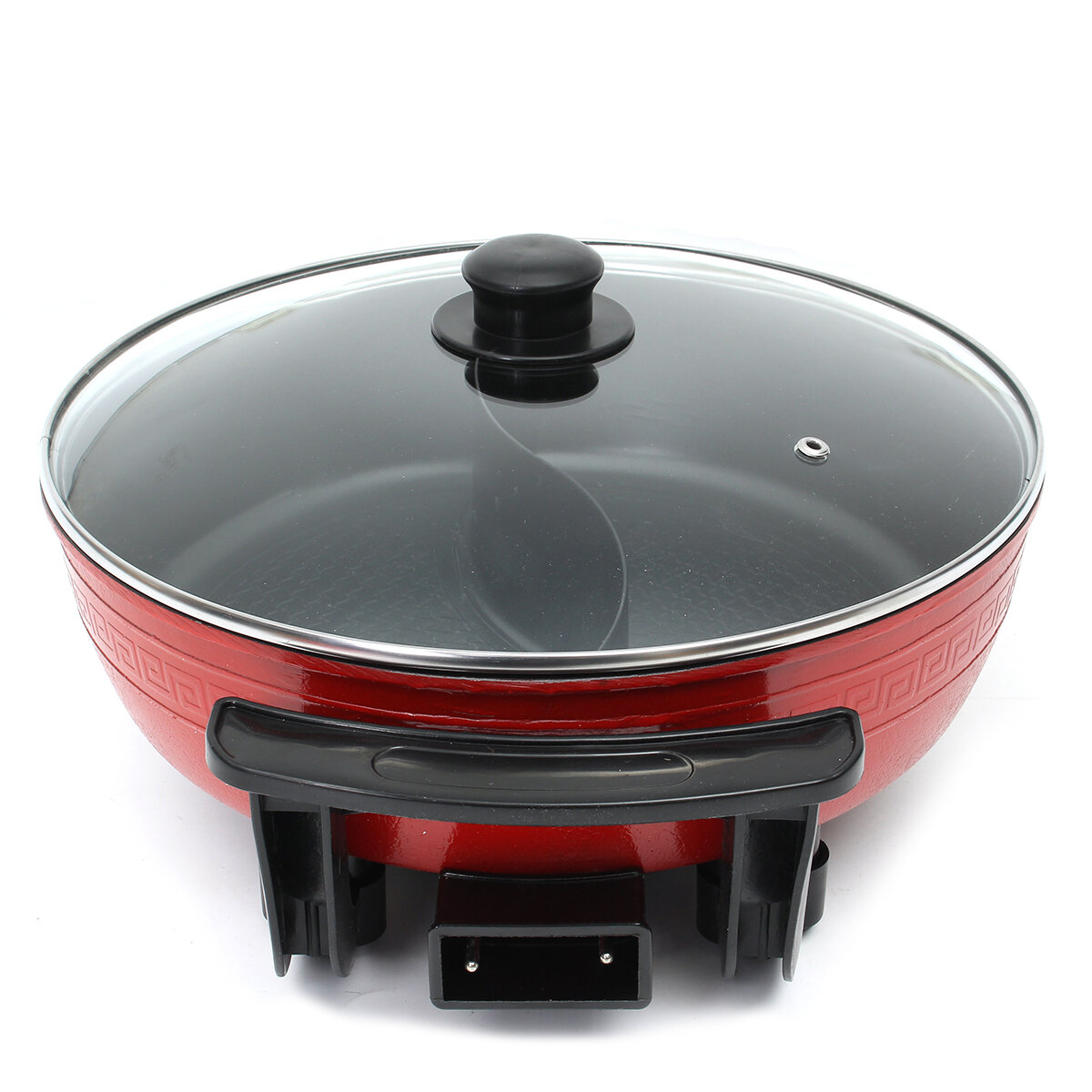 Electric Hot Pot 6L Non-Stick Stainless Steel Home Smokeless 220V 1300W