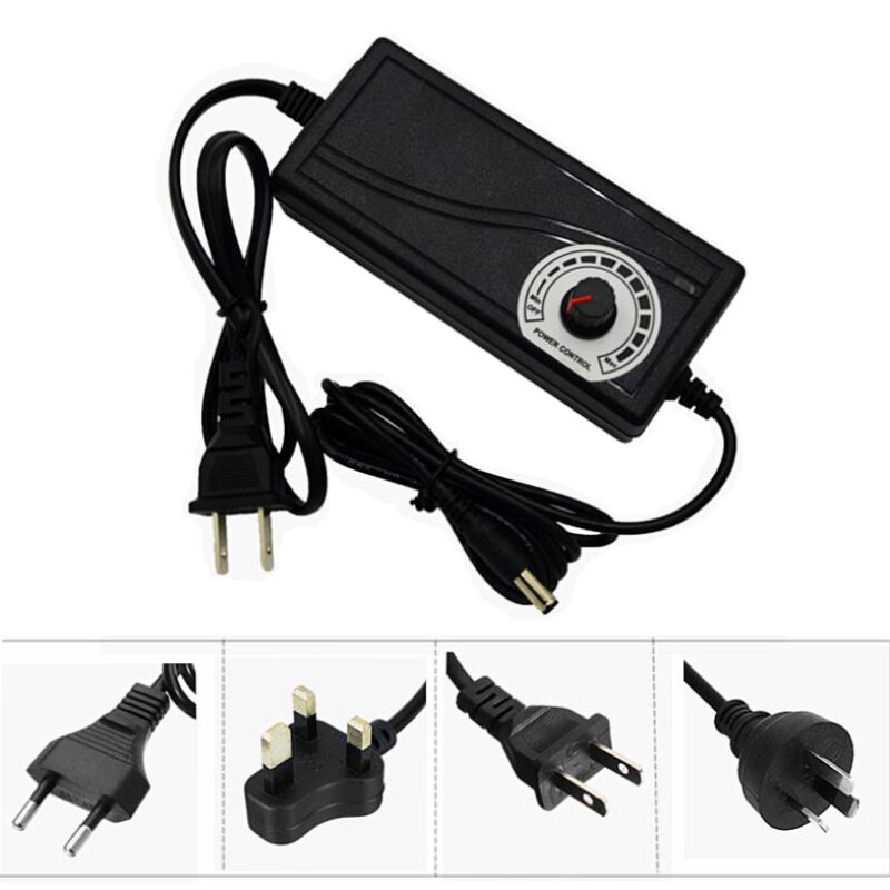 

3-16V 2A 32W Desktop Adjustable Power Adapter Double Line AC/DC Adapter