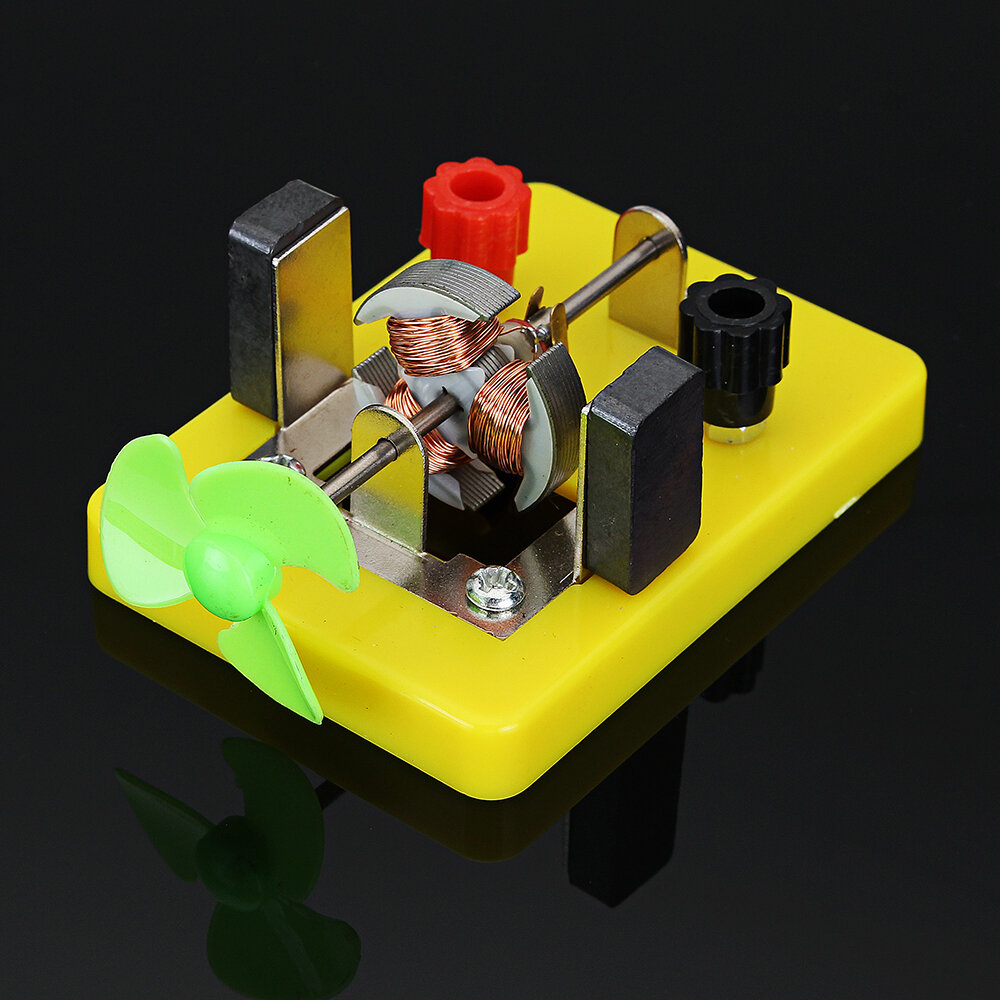 DIY Electromagnetis Experiment Model DC Elektrisch circuit Gelijkstroommotor Model Science Toy