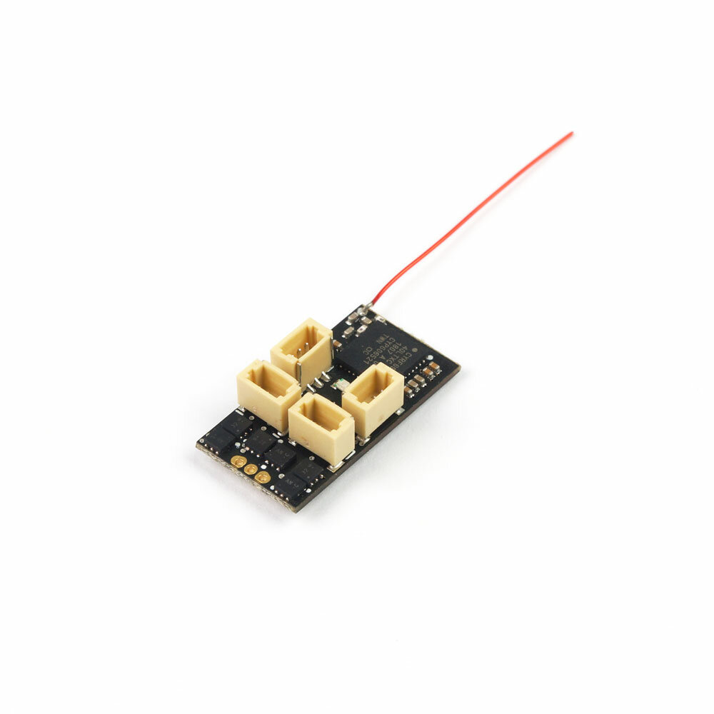 AEORC RX146-E/TE 2.4GHz 5CH Mini RC Receiver with Telemetry Integrated 1S 5A Brushless ESC Supports FlySky for RC Drone