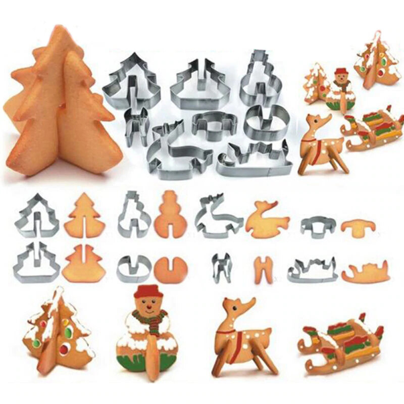 best price,8x,hoard,christmas,cookie,cutters,discount